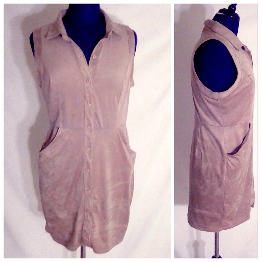 Purple Snow Mini Dress Medium